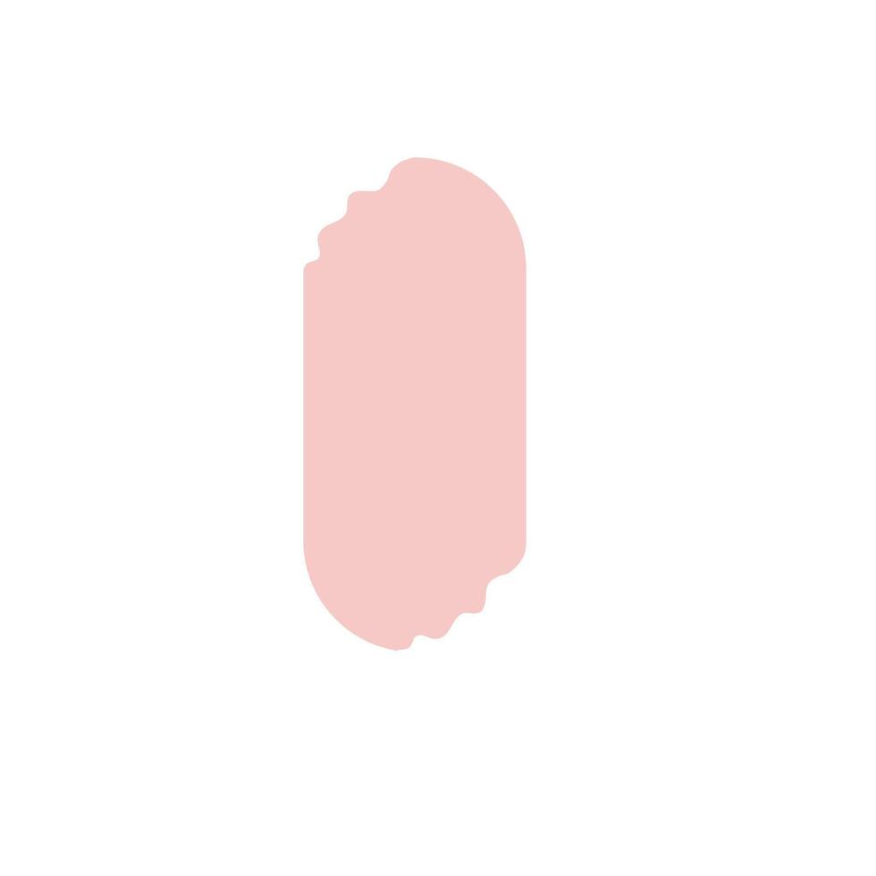 arch curve minimal blob shape vector background