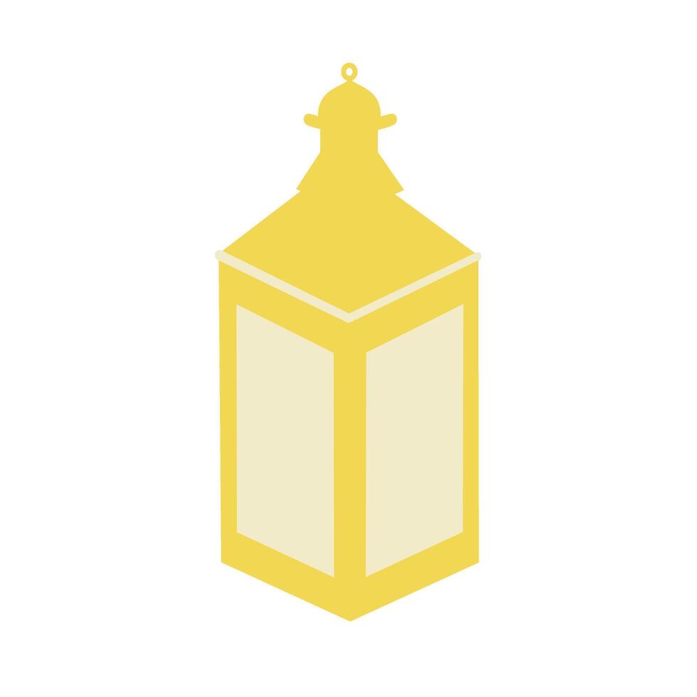 ramadan lantern islamic decoration vector illustration