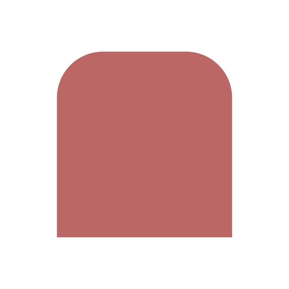 arch curve minimal blob shape vector background