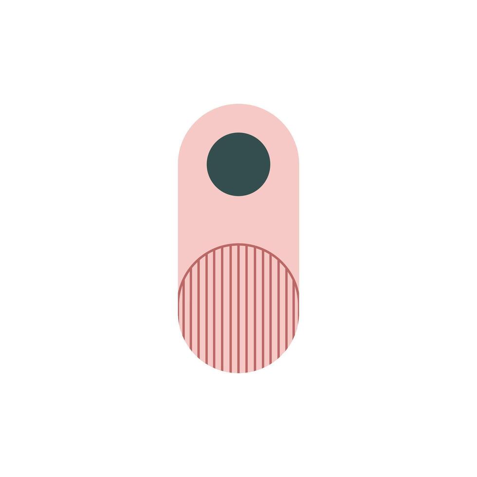 arch curve minimal blob shape vector background