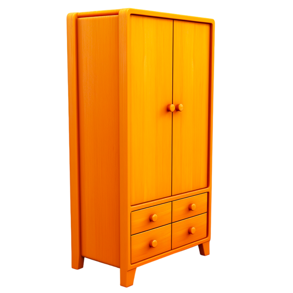 AI generated Wardrobe dresser for clothes png