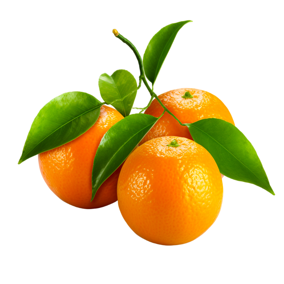 ai genererad mandarin orange frukt png