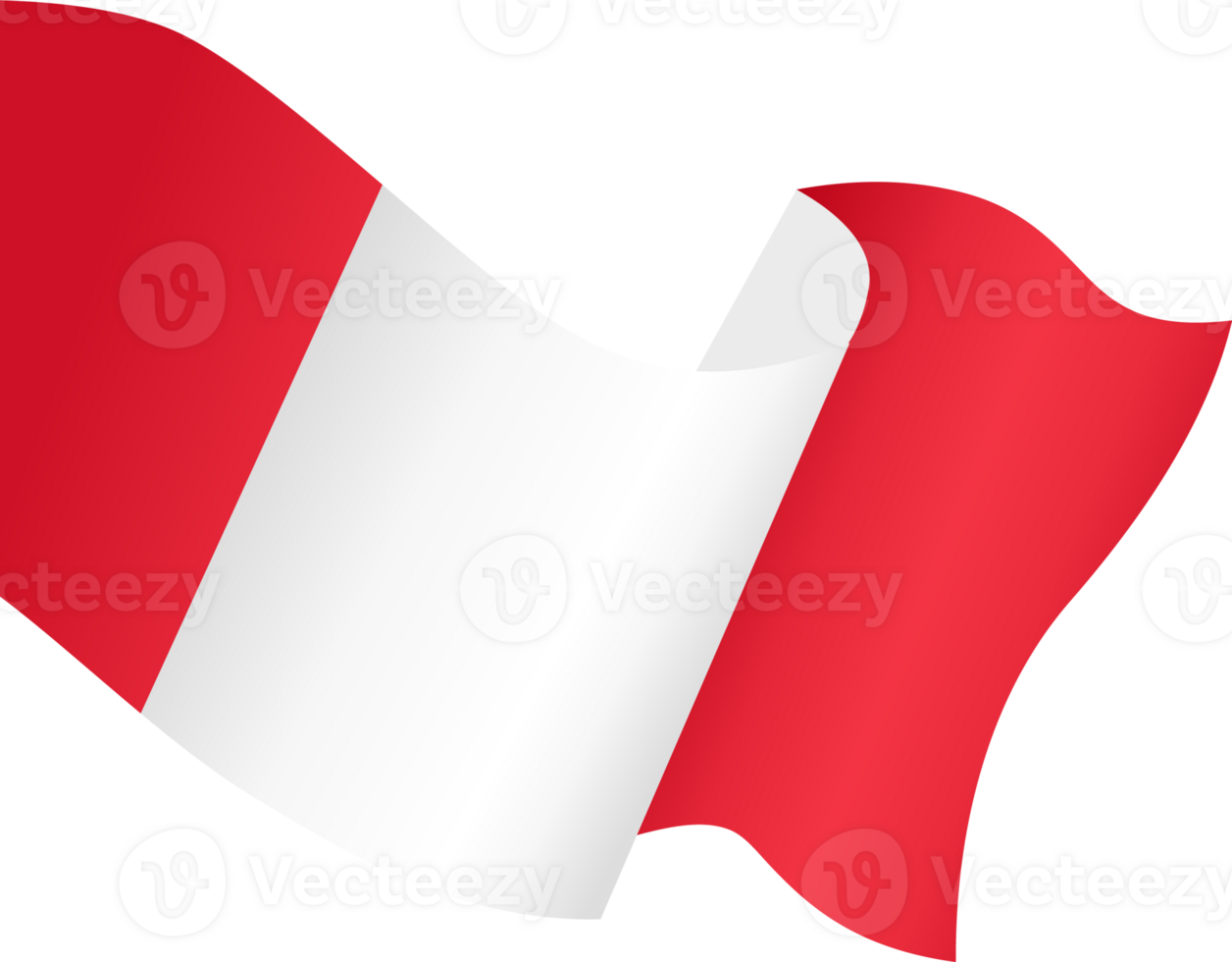 Peru flag wave png