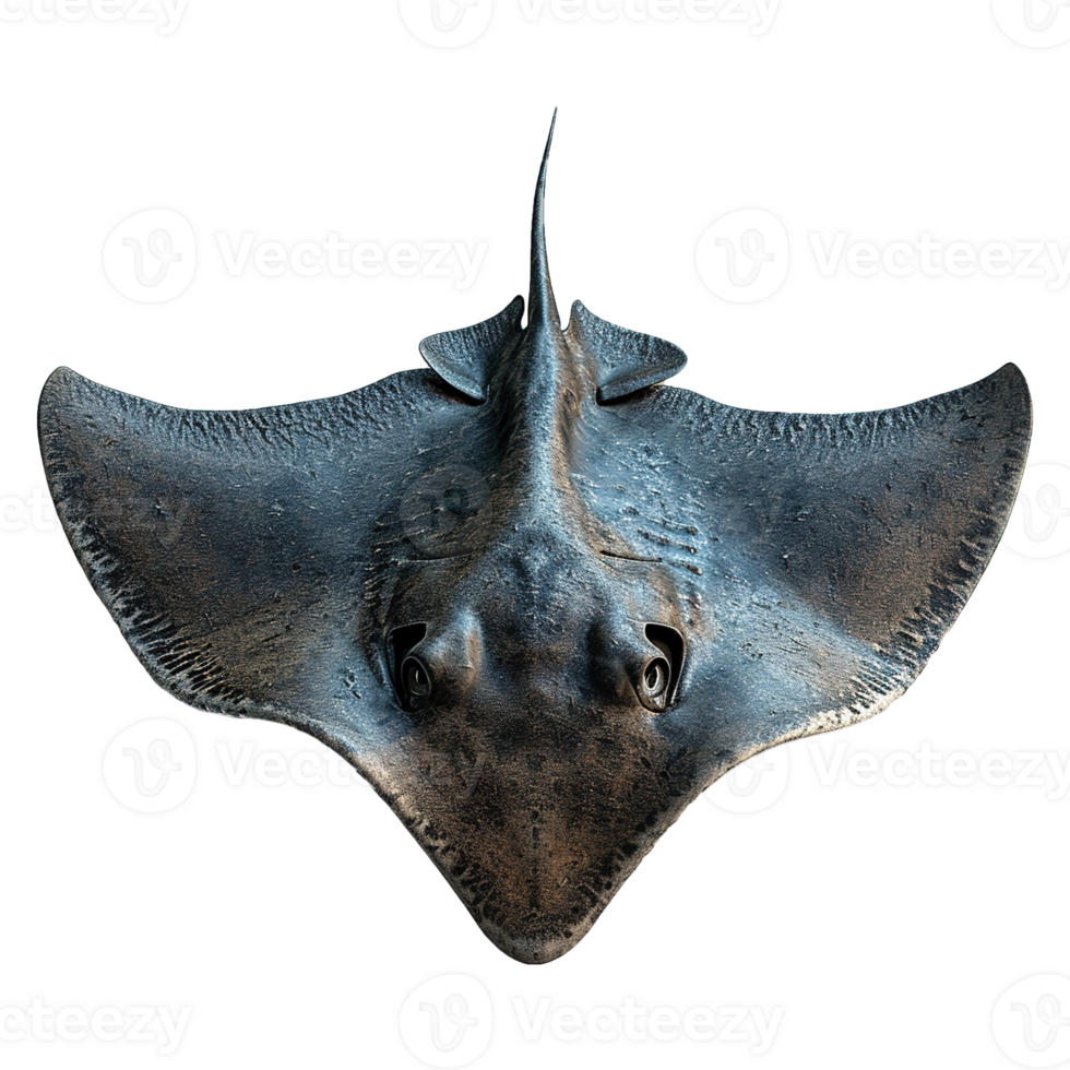 AI generated Set of stingray isolated on transparent background png