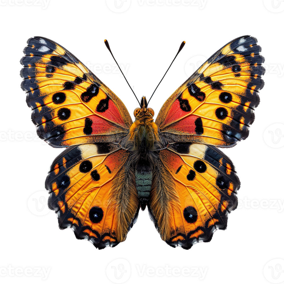 AI generated Butterfly isolated on transparent background png