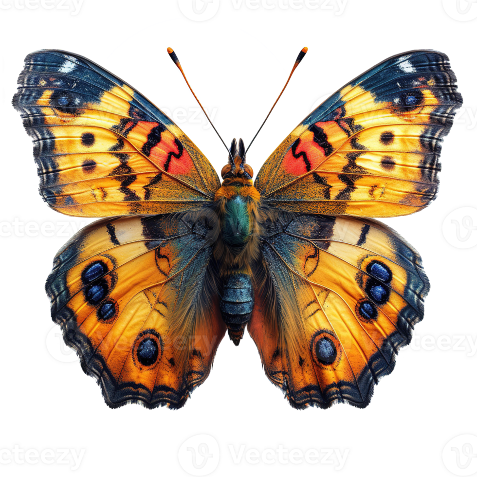 AI generated Butterfly isolated on transparent background png