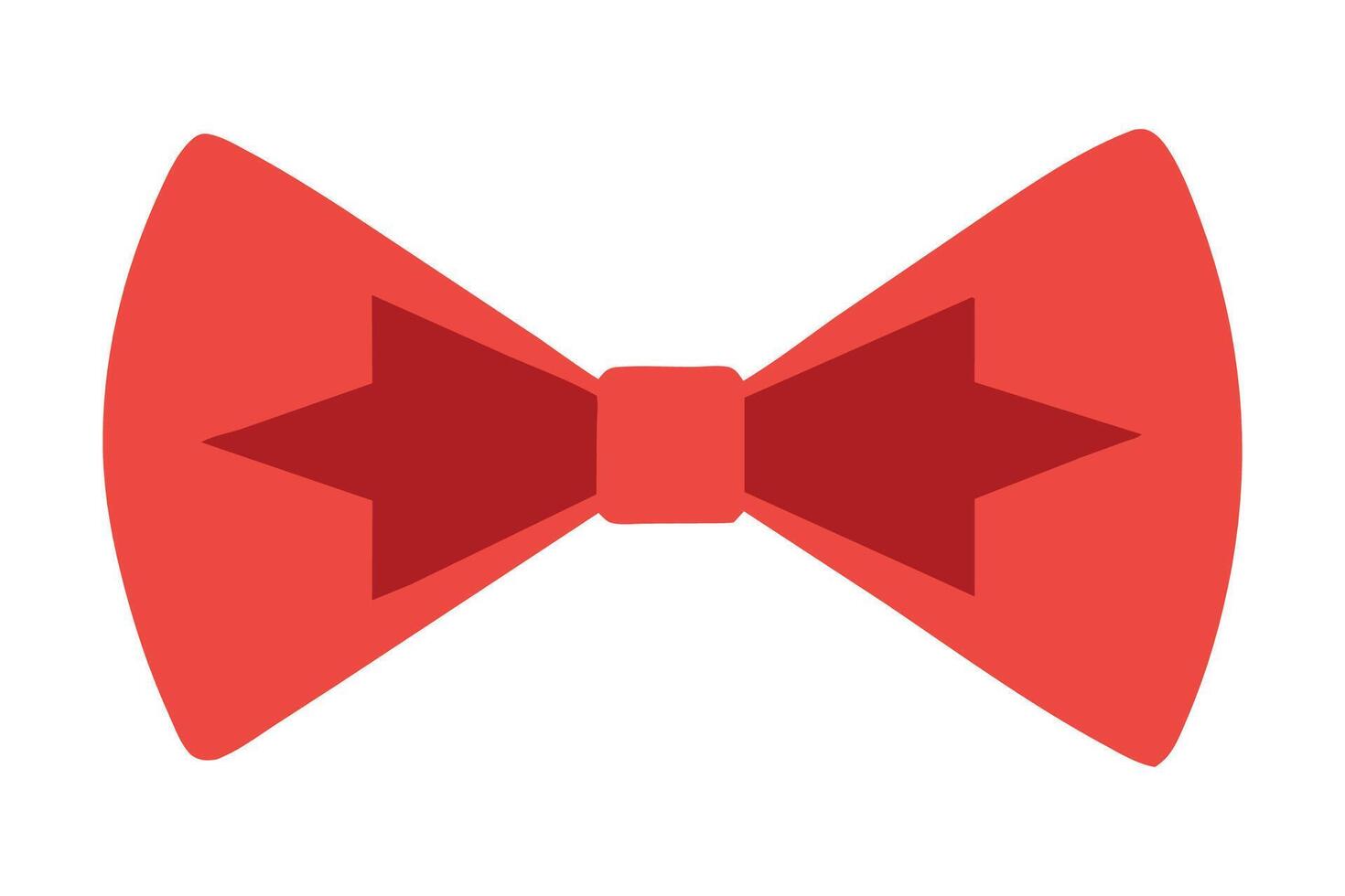 Bow tie icon. Bowtie ribbon man tuxedo icon isolated on white background vector