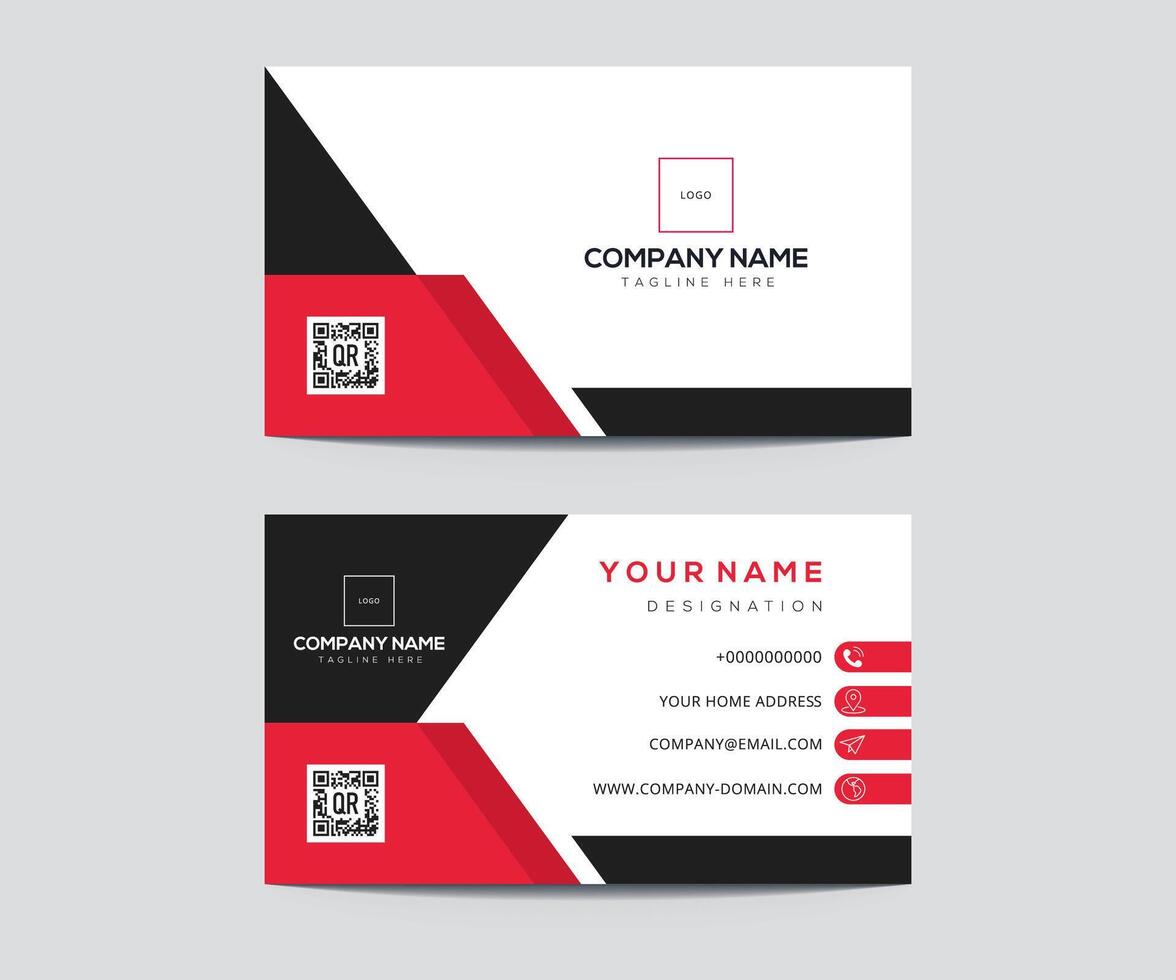 Business card template, Clean professional business card design, visiting card, business card template vector