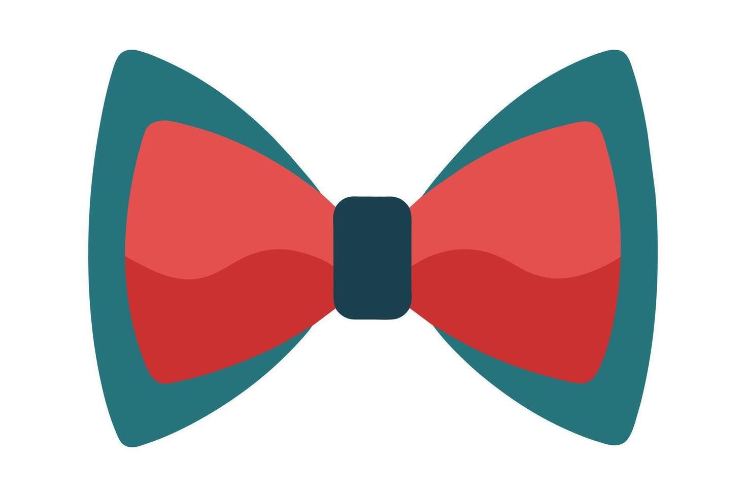 Bow tie icon. Bowtie ribbon man tuxedo icon isolated on white background vector