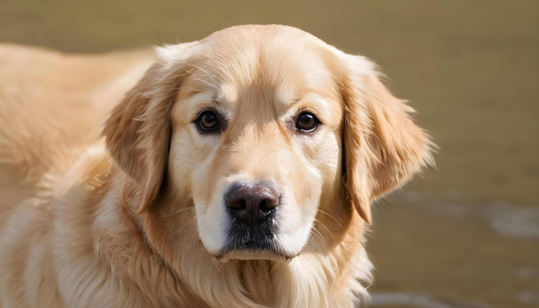 ai generado dorado perro perdiguero, perro fotografía, mascota animal foto