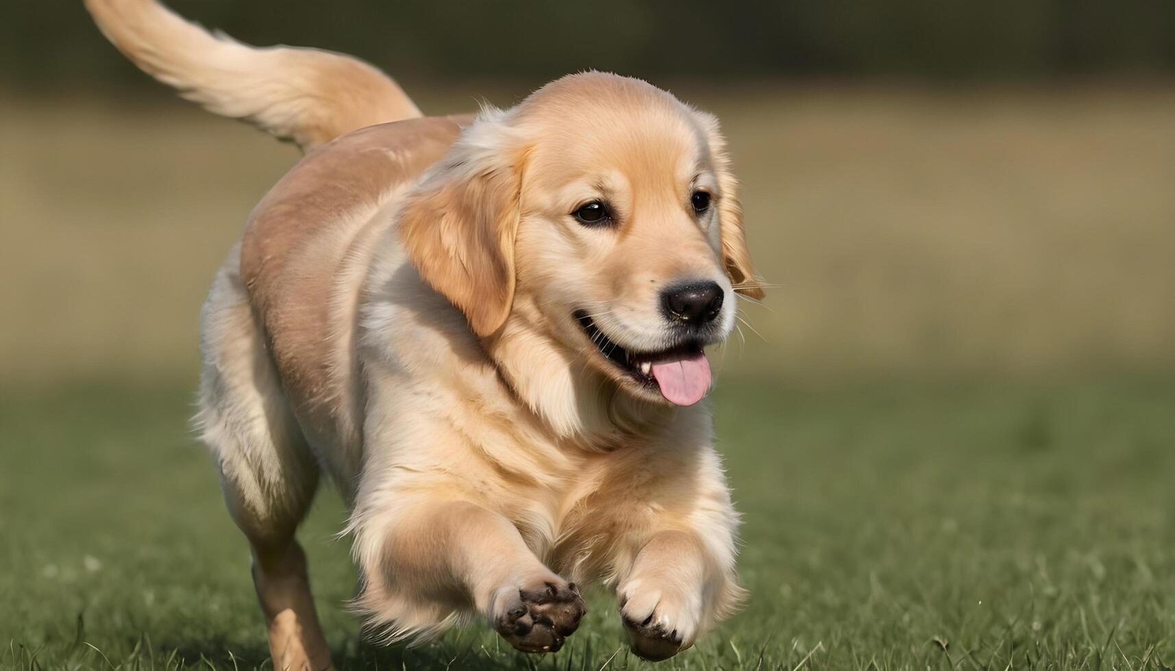 ai generado dorado perro perdiguero, perro fotografía, mascota animal foto