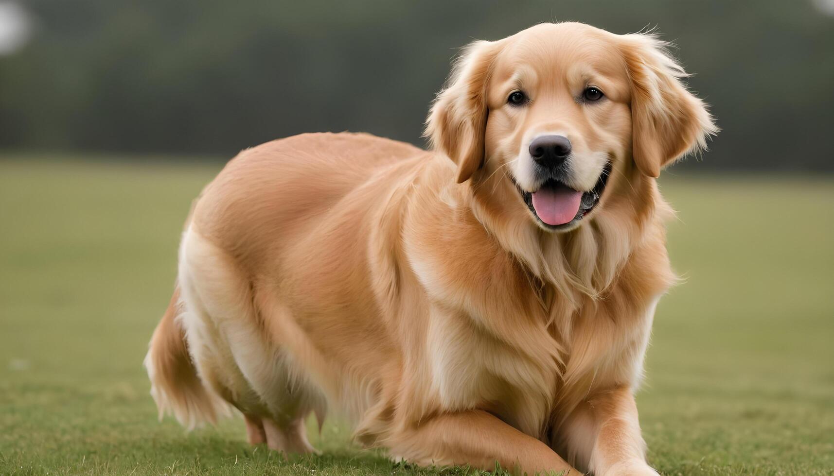 AI generated Golden Retriever,Dog Photography,Pet Animal photo