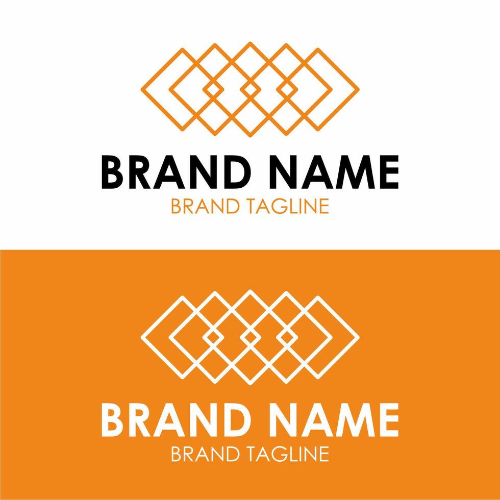 SHAPES LOGO STYLE SIMPLE vector