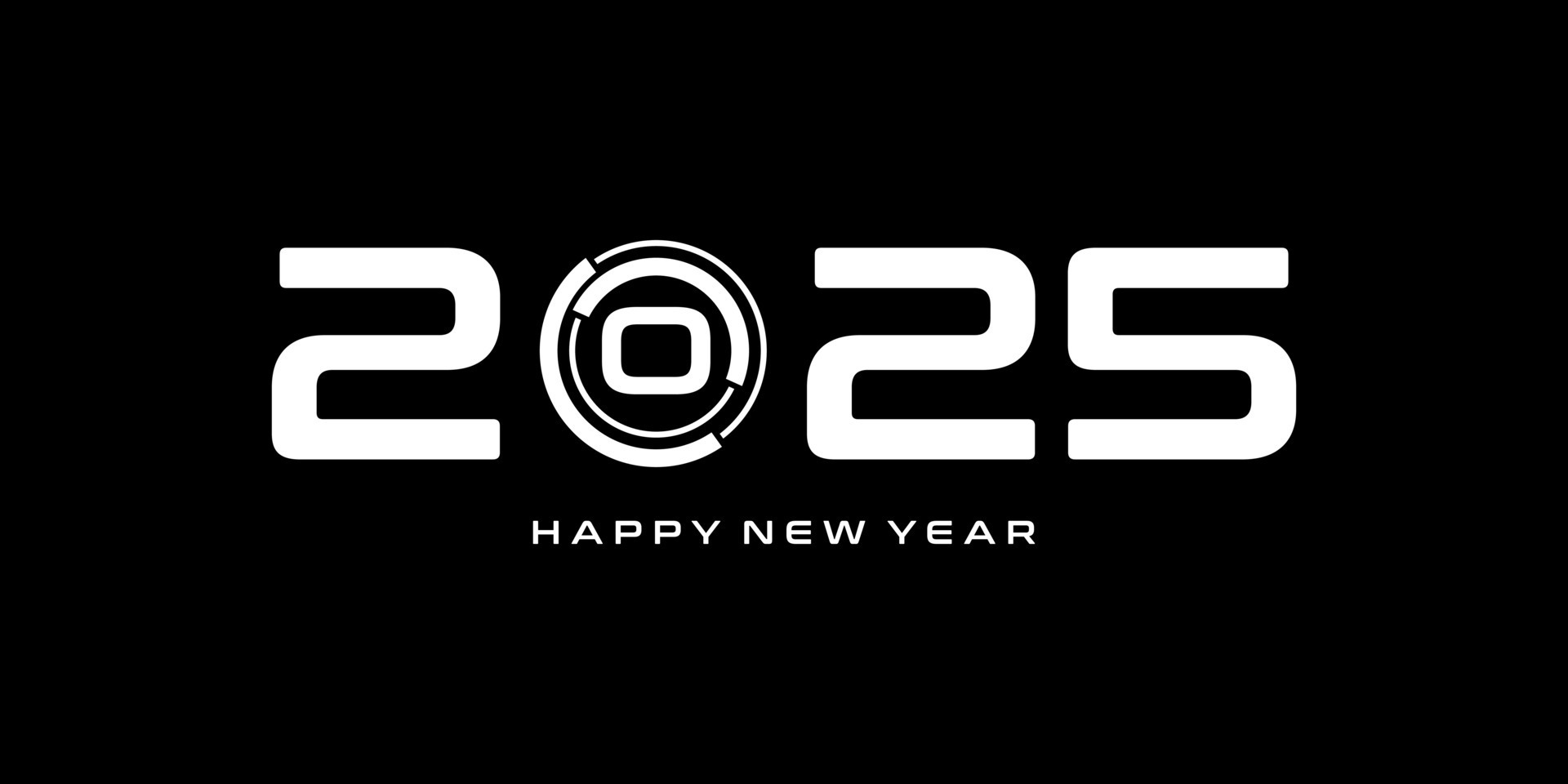 Happy New Year 2025 Background Design. New Year 2025 Design Template