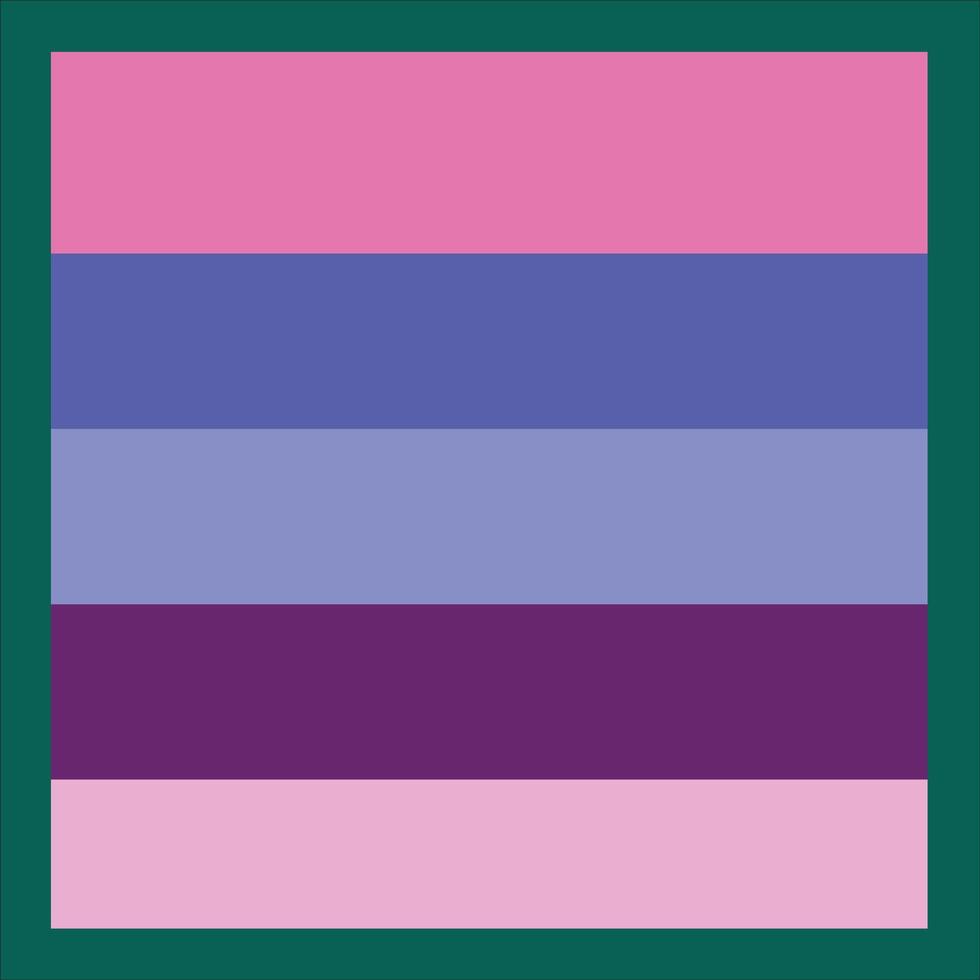 a square with a purple, blue and green background vector