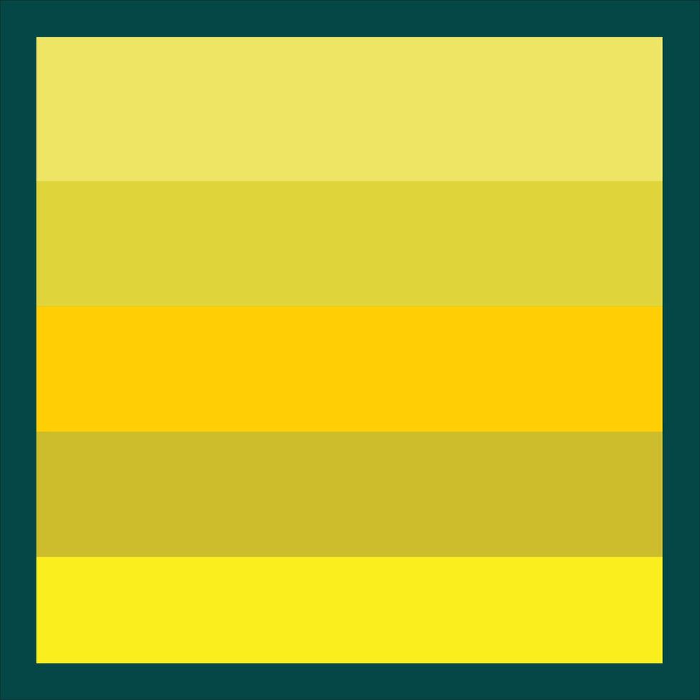 A square with a yellow and green background. vector