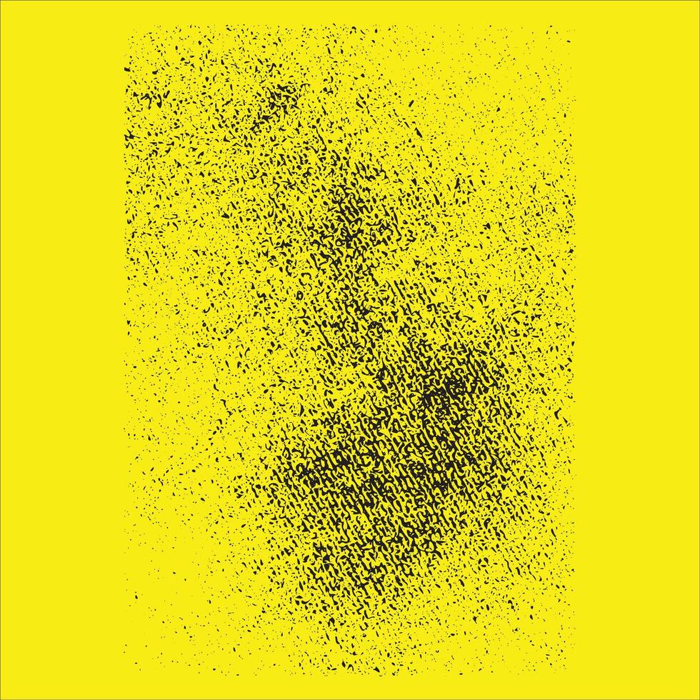 a yellow background with black dots on it vector