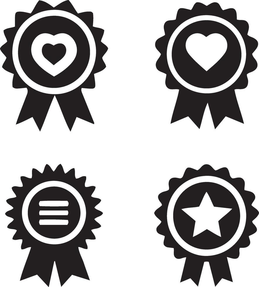 Set of best quality vector icons. approval check sign. Certified symbol.