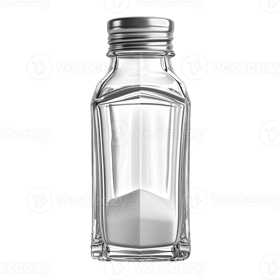 AI generated Salt and pepper shaker isolated on transparent  background png