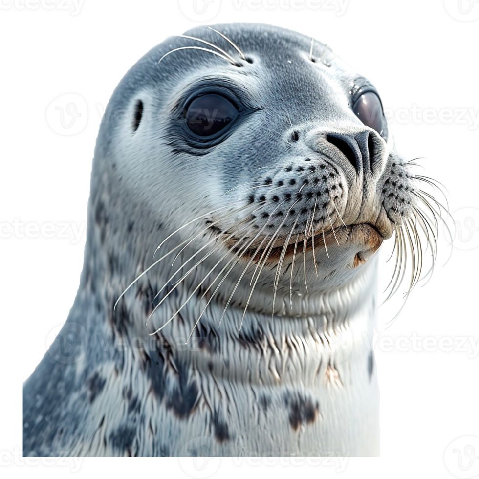 AI generated Seal isolated on transparent background png