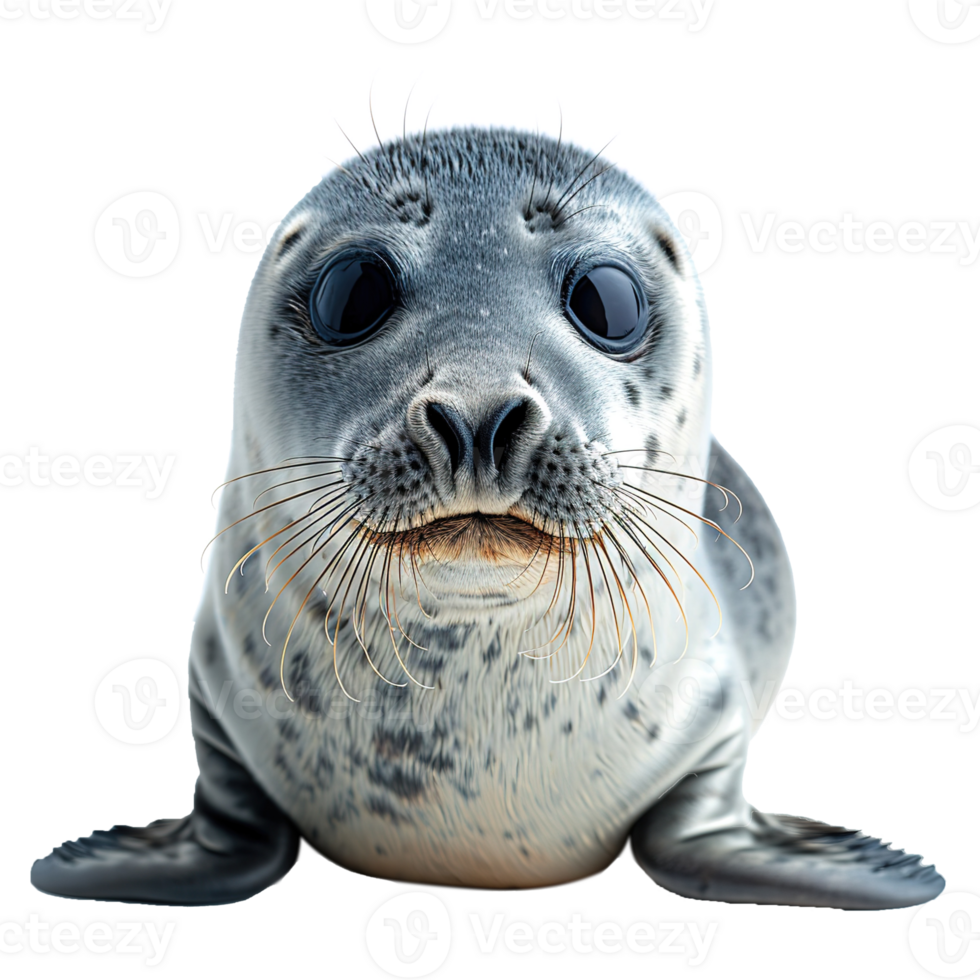 AI generated Seal isolated on transparent background png