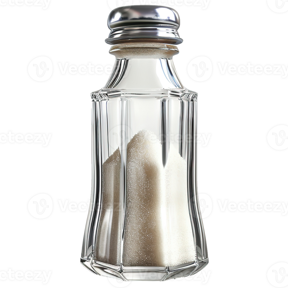 AI generated Salt and pepper shaker isolated on transparent  background png