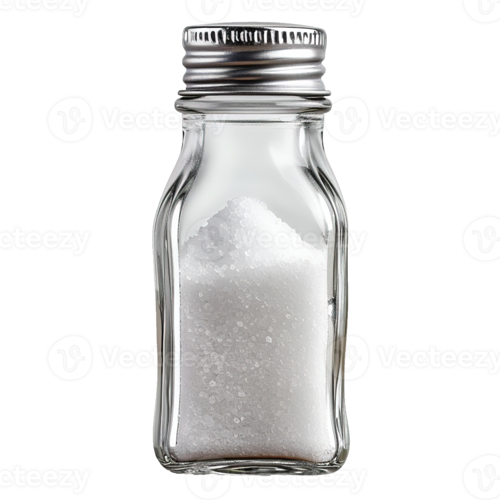 AI generated Salt and pepper shaker isolated on transparent  background png