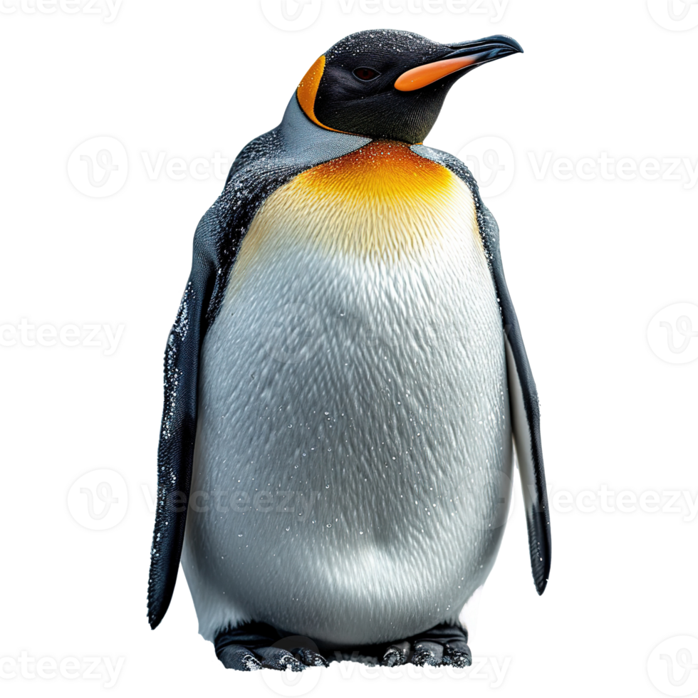 ai gegenereerd pinguïn geïsoleerd Aan transparant achtergrond png