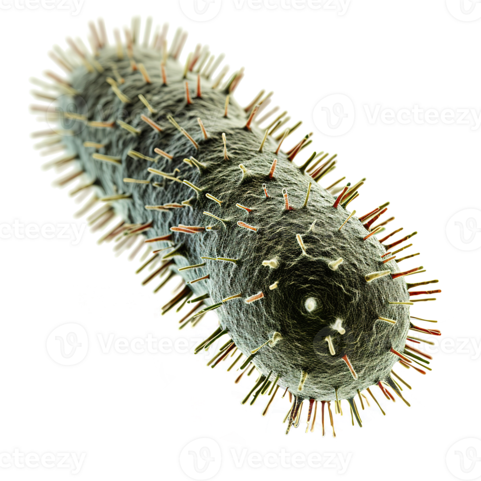 AI generated Microbe isolated on transparent background png