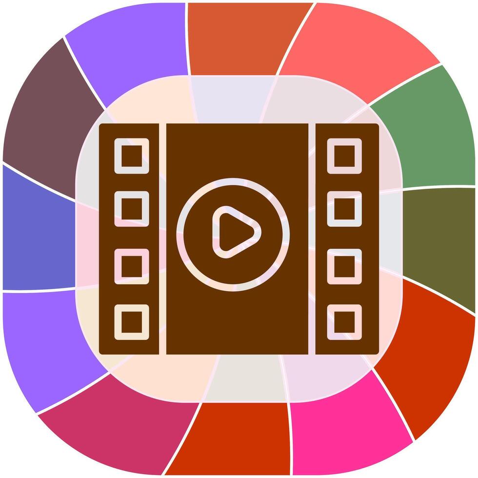 Video Play Vector Icon