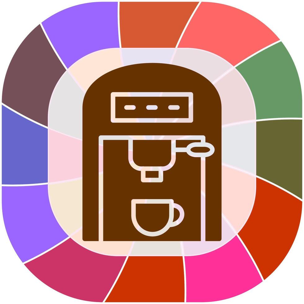 Coffee Machine II Vector Icon