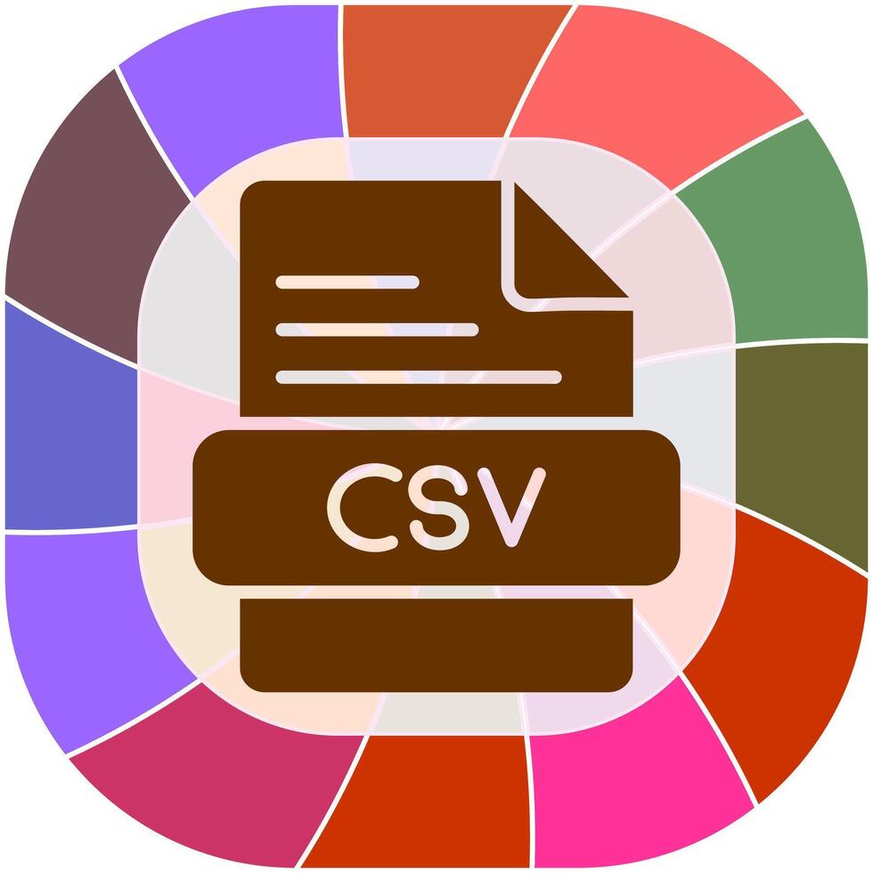 CSV Vector Icon