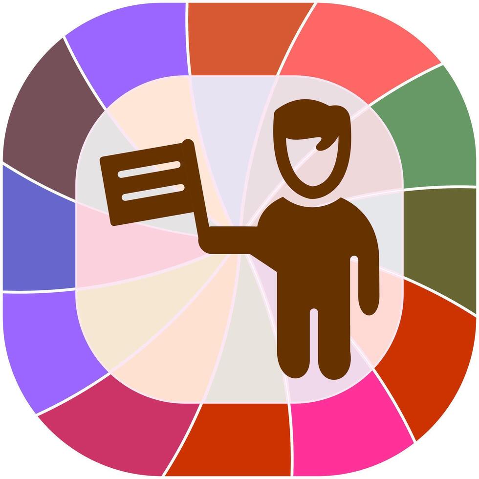 Protest Vector Icon
