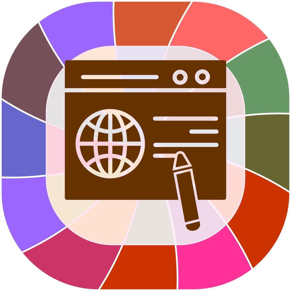 Website Design Vector Icon