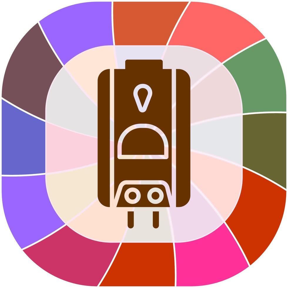 icono de vector de caldera de agua