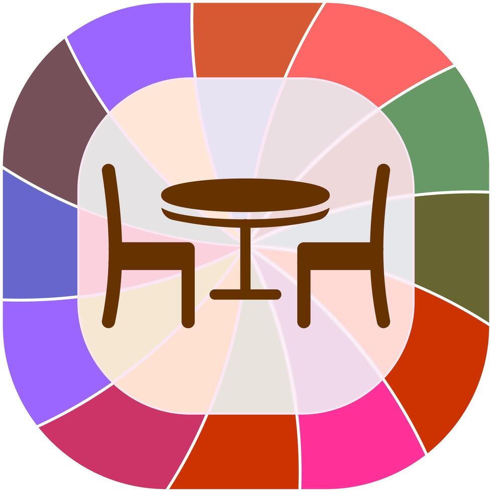 Dining Table I Vector Icon