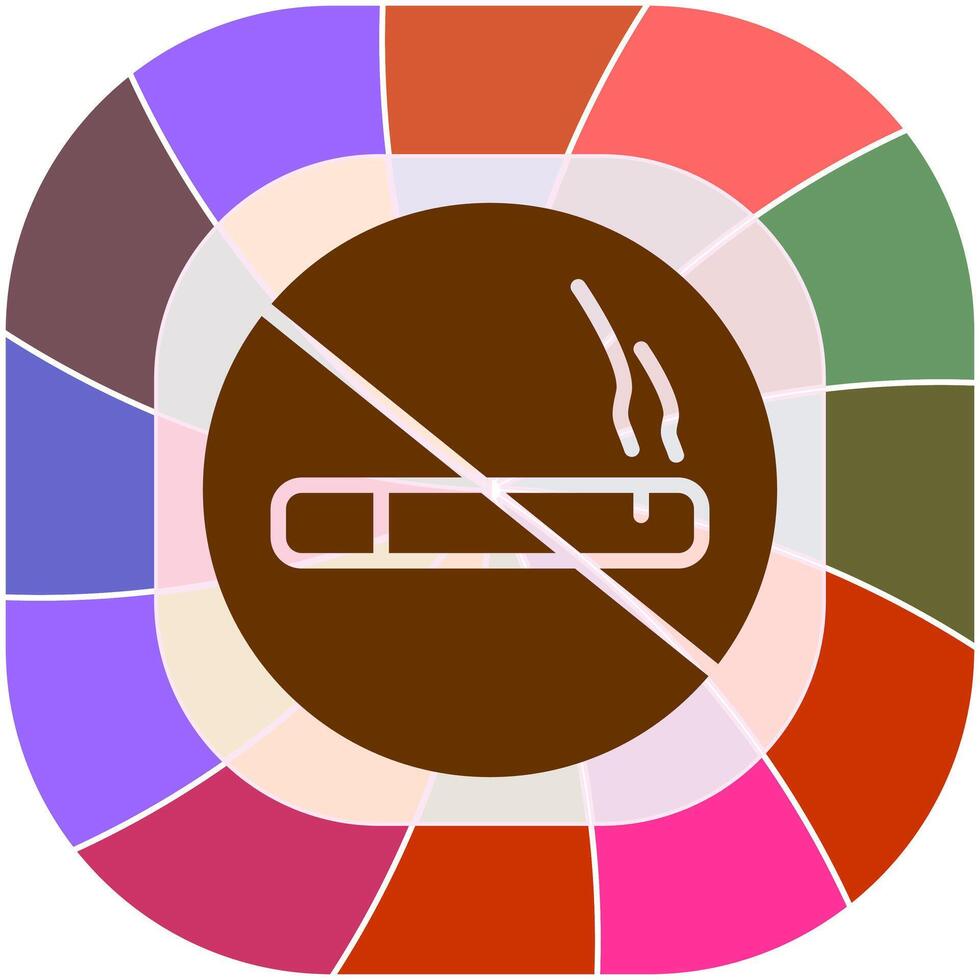 No Smoking Vector Icon