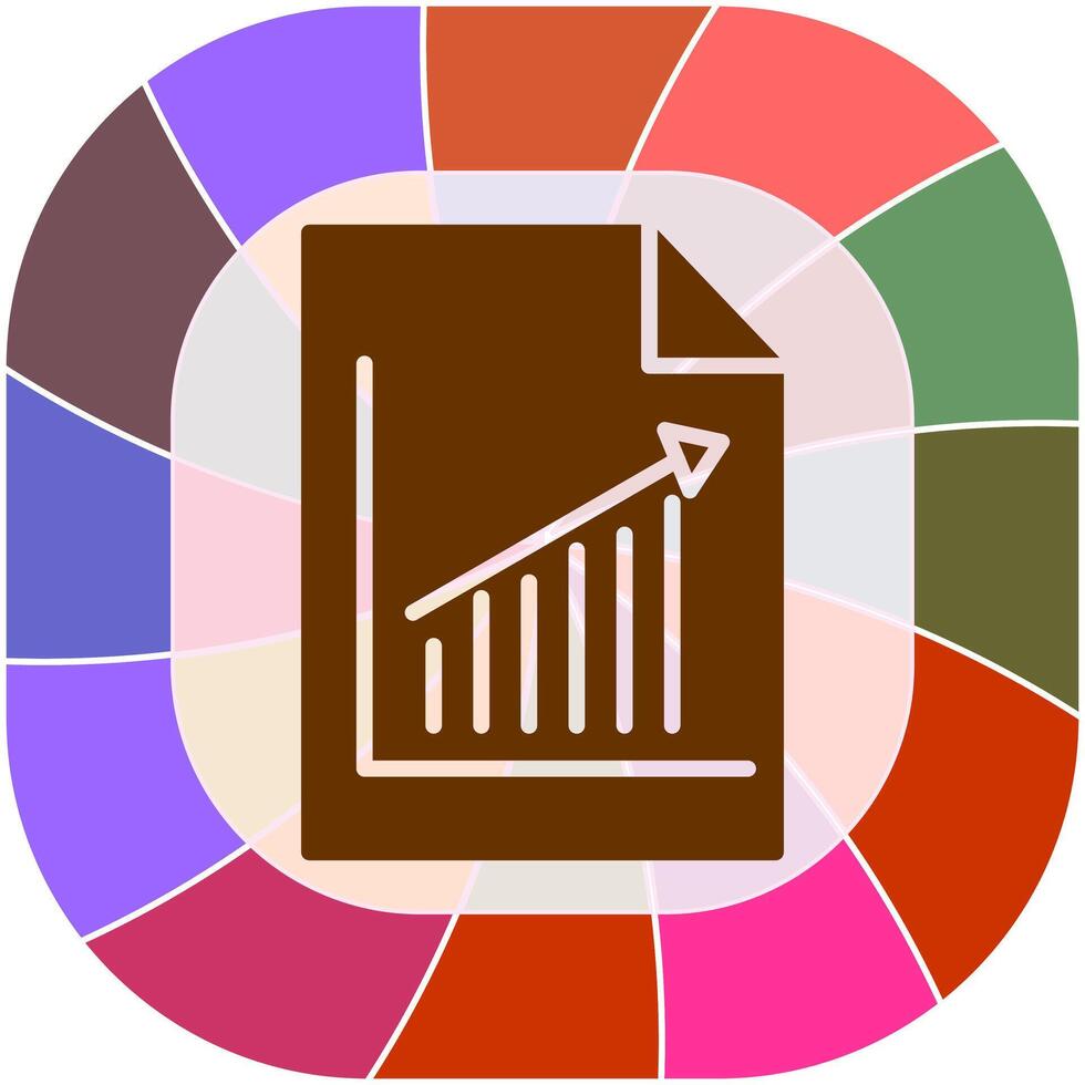 Report Graph Vector Icon