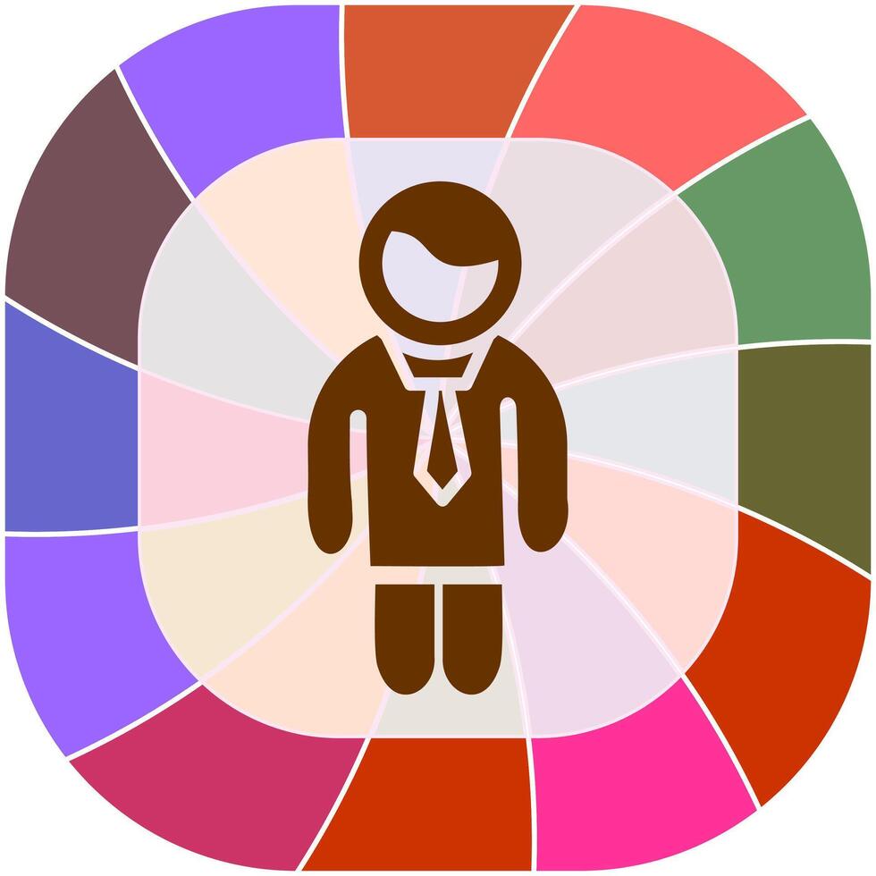 Museum Guide Vector Icon
