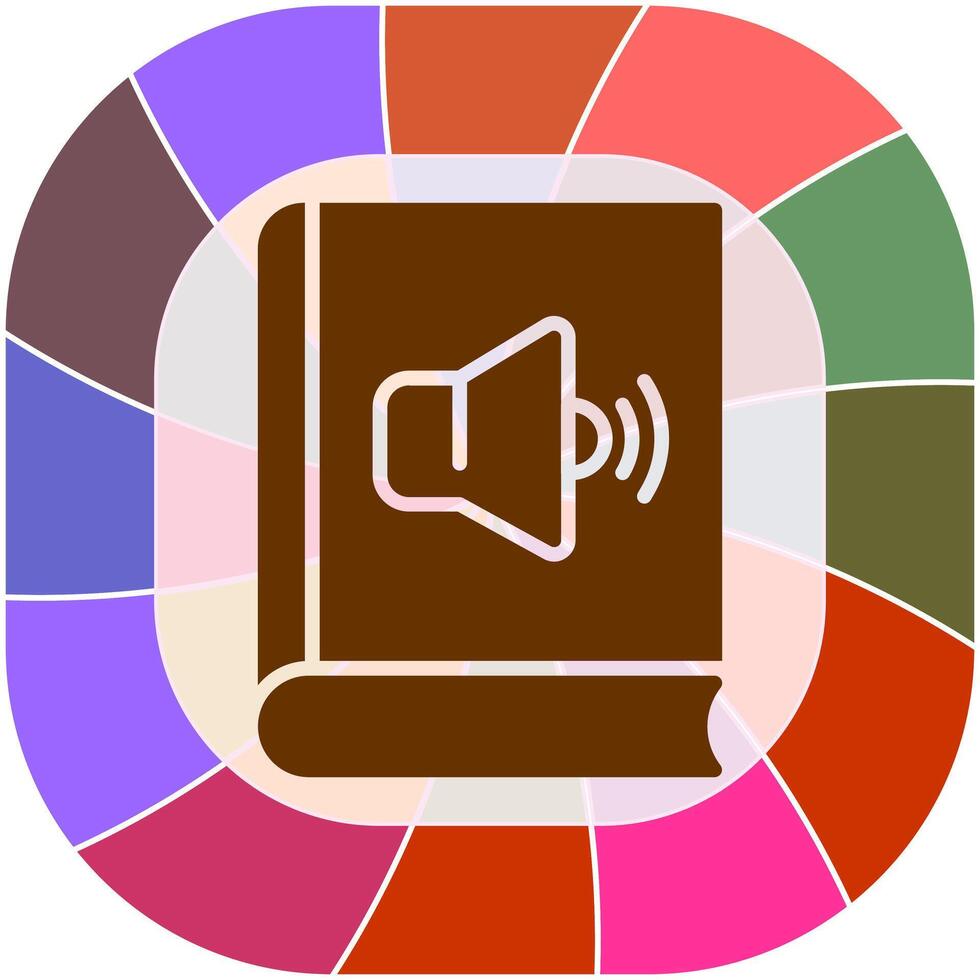Audio Book Vector Icon