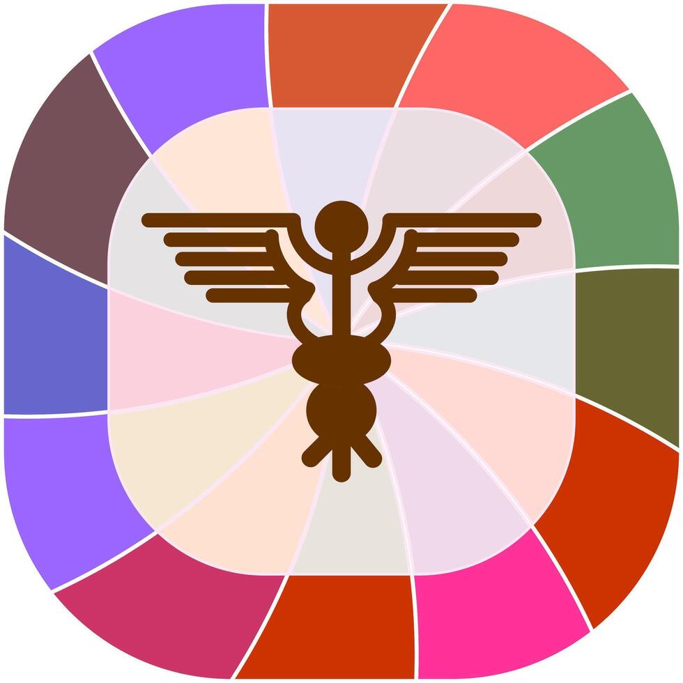 Caduceus Vector Icon