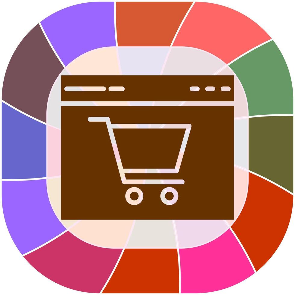 Ecommerce Website Vector Icon