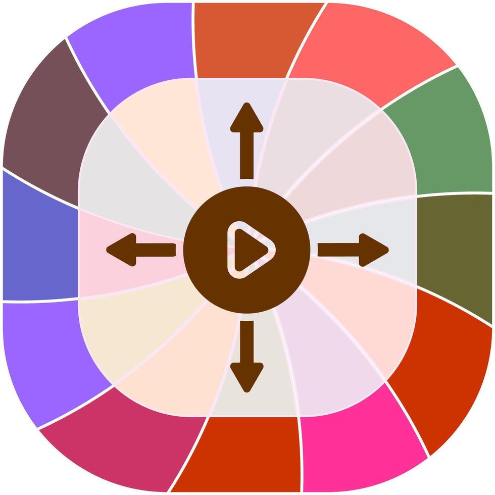 viral contenido vector icono