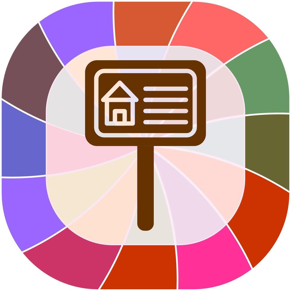 Billboard Vector Icon