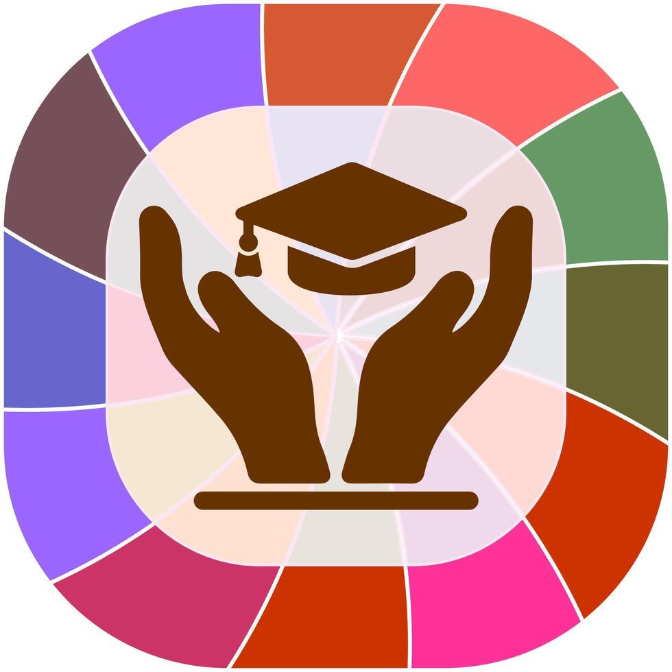 Education Insurance Vector Icon