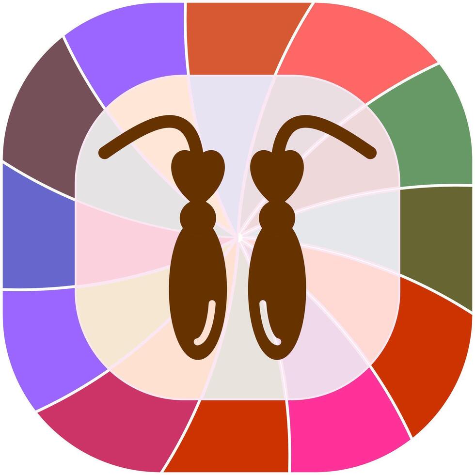 Earrings Vector Icon