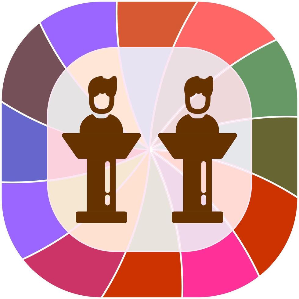 Debate Vector Icon