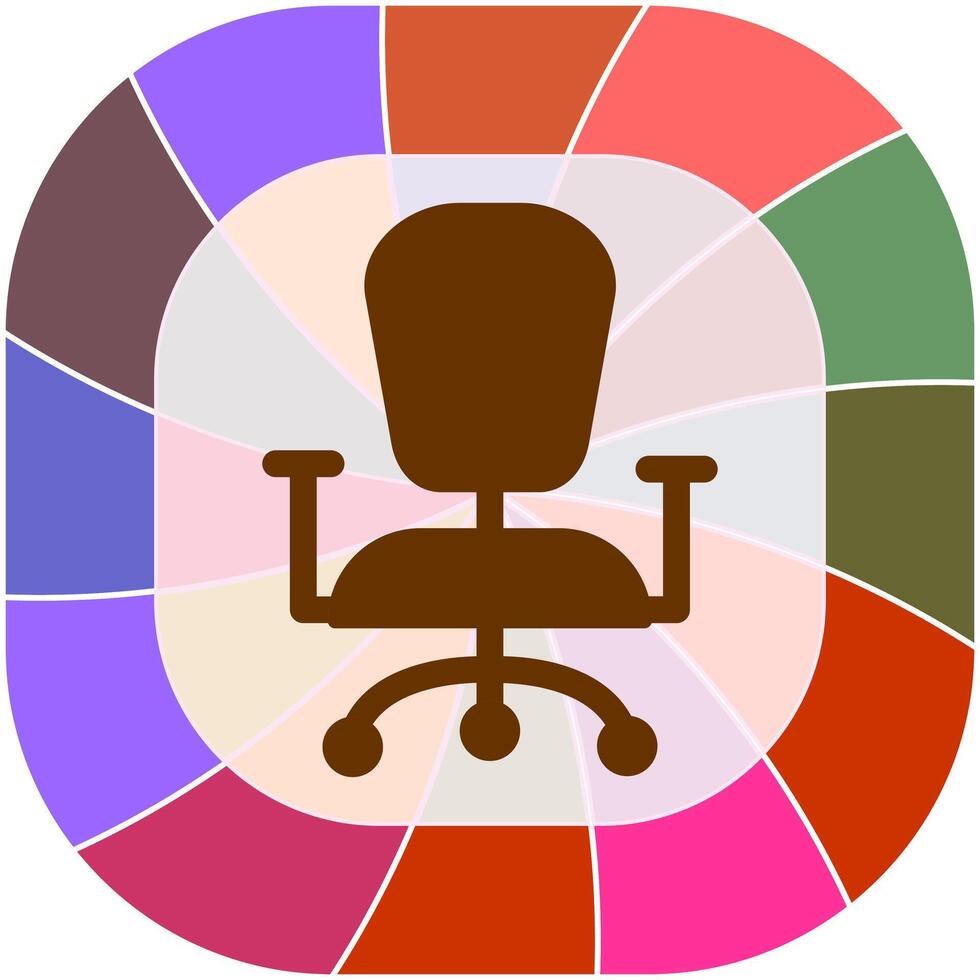 Ancient Chair Vector Icon