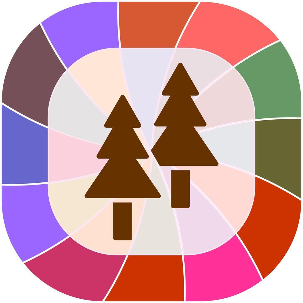Pine Tree Vector Icon