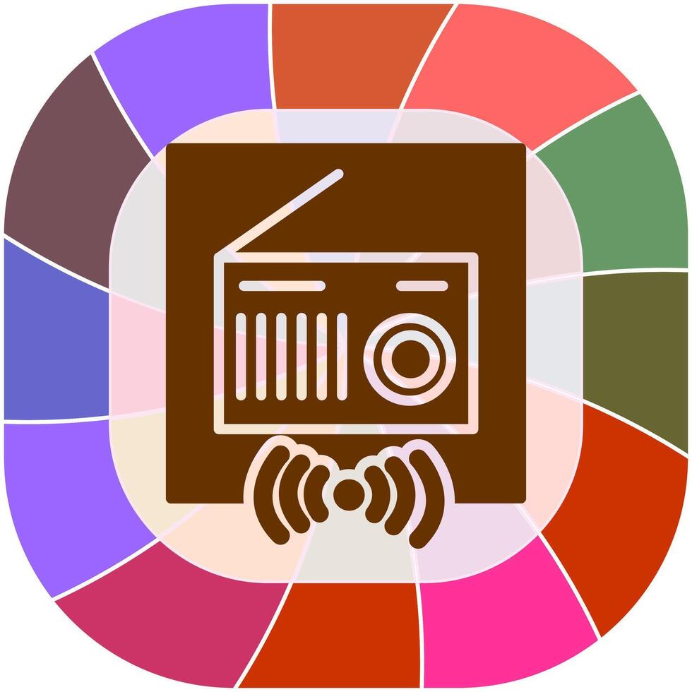 Radio Vector Icon